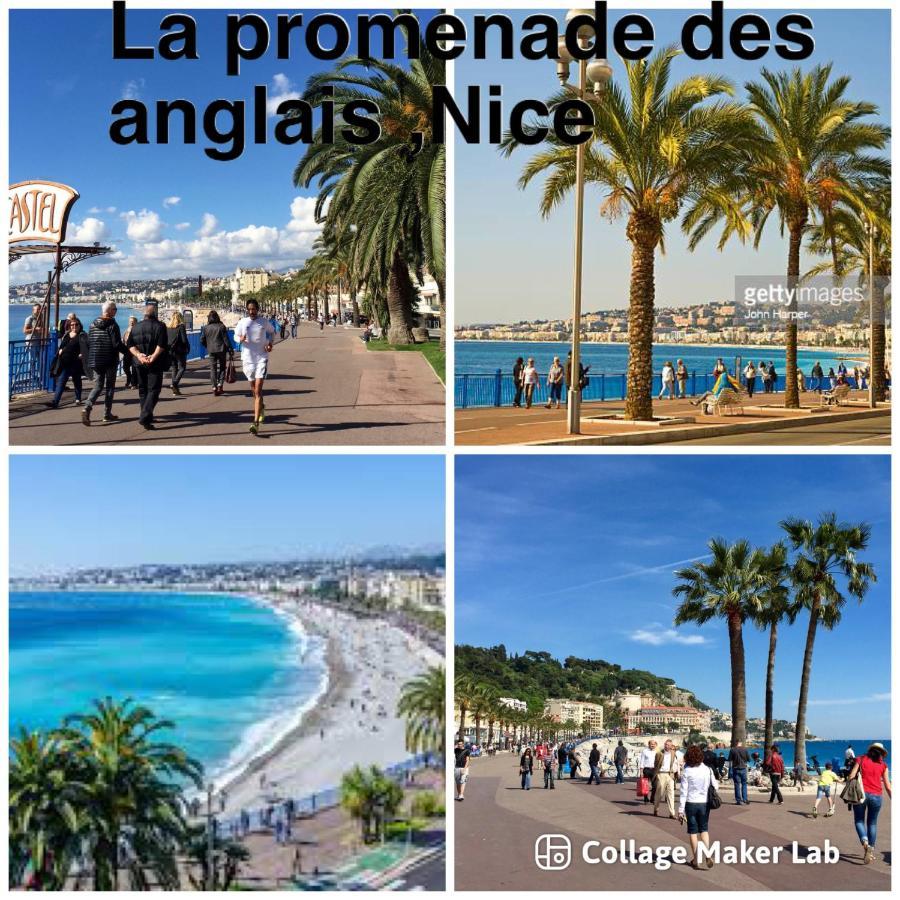 Studio Nice Centre Garibaldi Port Plage Buitenkant foto