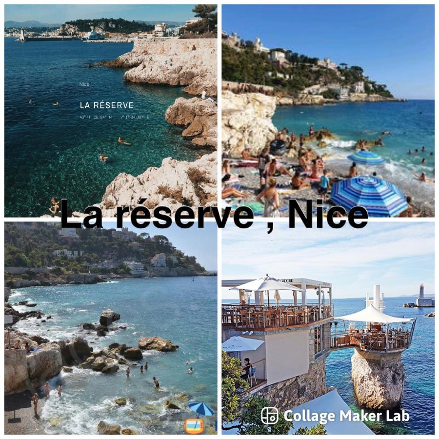 Studio Nice Centre Garibaldi Port Plage Buitenkant foto