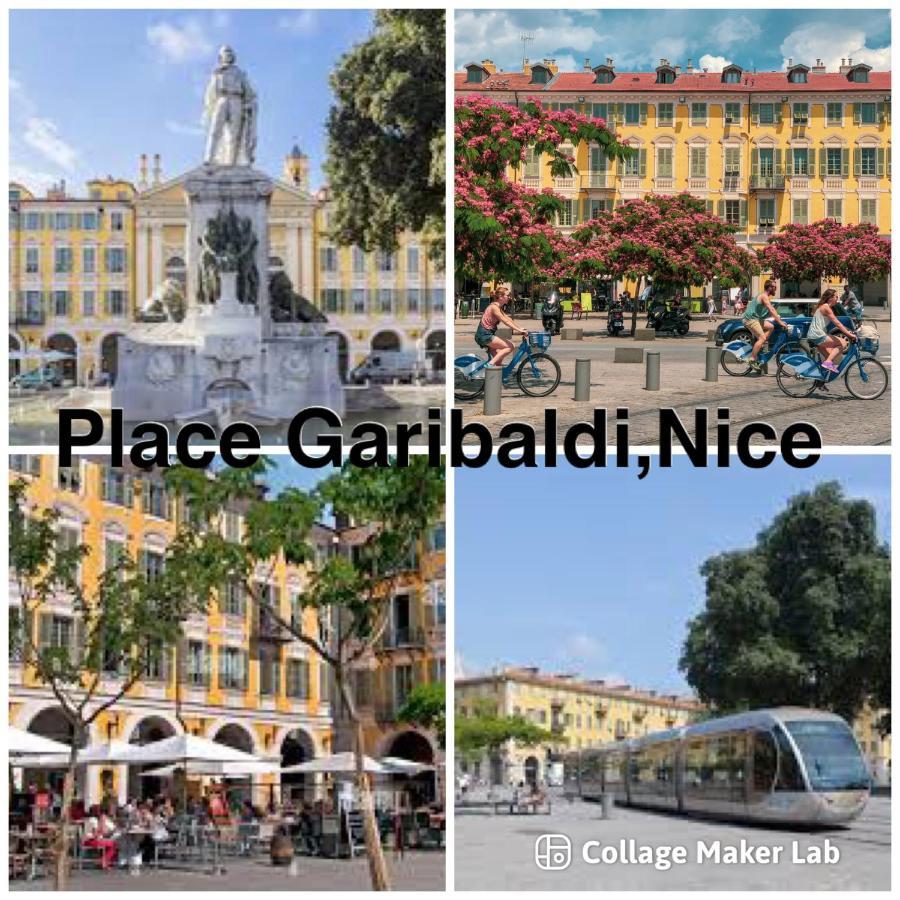 Studio Nice Centre Garibaldi Port Plage Buitenkant foto