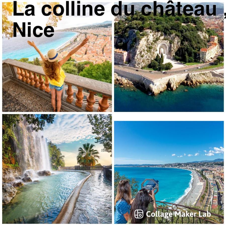Studio Nice Centre Garibaldi Port Plage Buitenkant foto