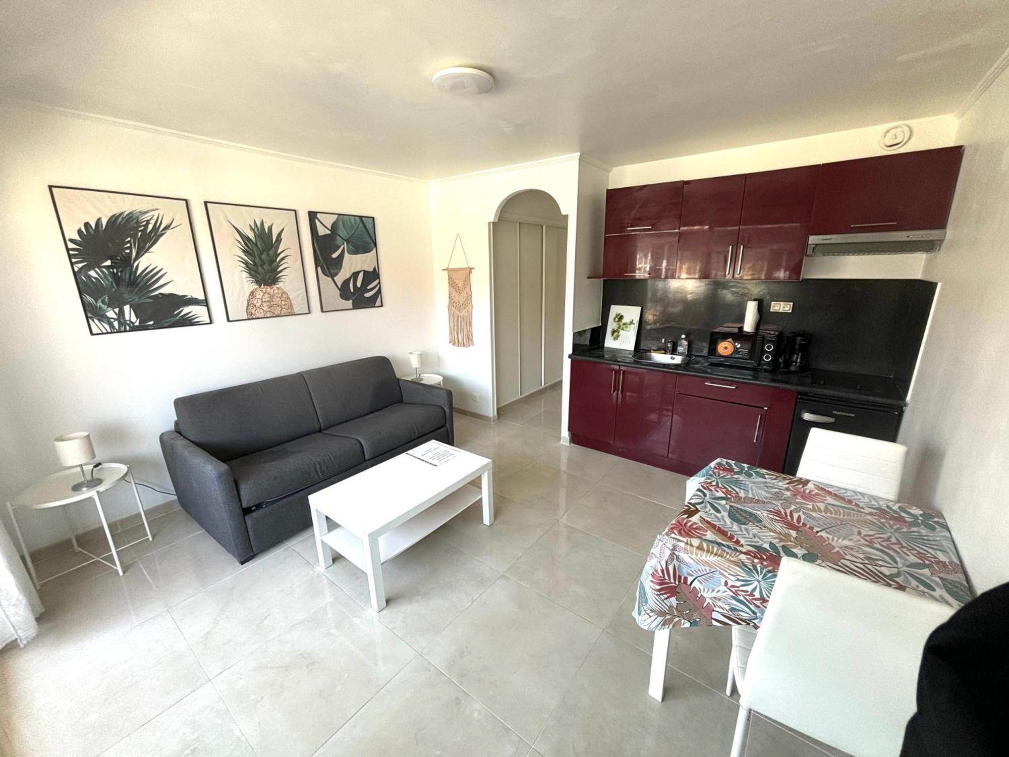 Studio Nice Centre Garibaldi Port Plage Buitenkant foto